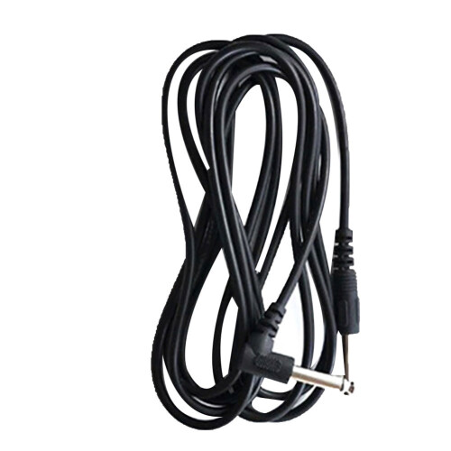 Windfall 1Pc 10ft 3m 90 Degree Connector Electric Patch Cord Guitar Amplifier AMP Cable 2