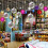 Clear Plastic Christmas Balls Rainbow Color 12PCS 4