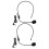 2pcs Microphones For Singing Vocal Wired Headset Microphone Black Plastic For Singers Stage Performances 5