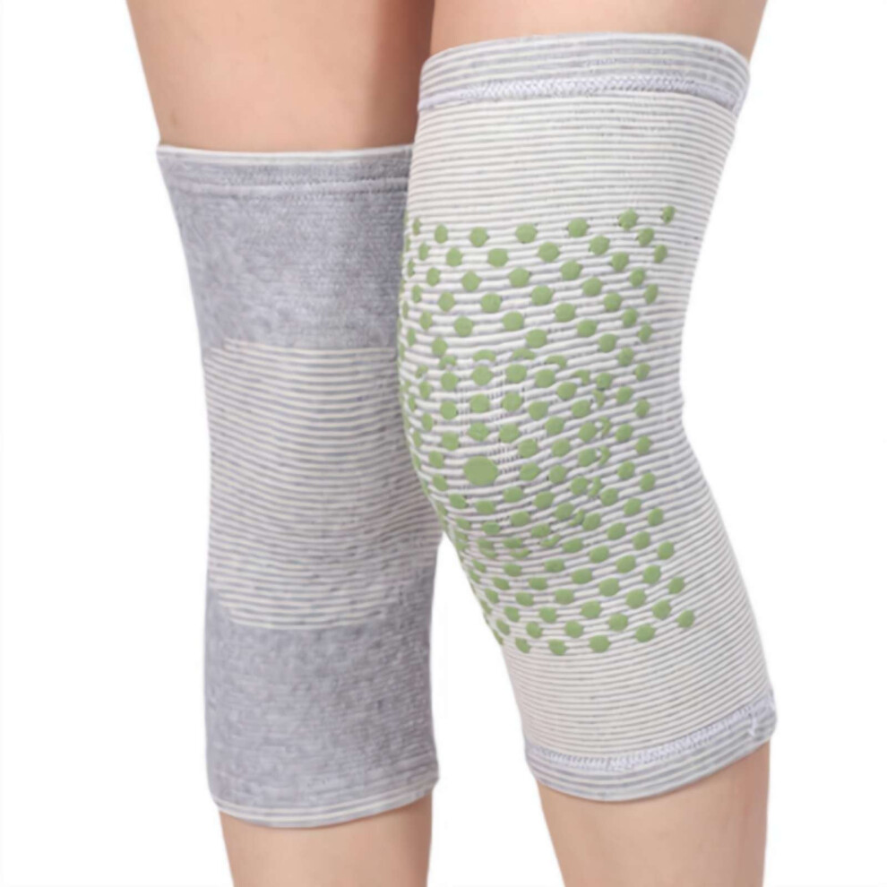 2PCS Self Heating Support Knee Pad Knee Brace Warm Belt Knee Leg Warmer