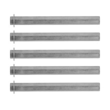 5Pcs Stainless Steel Long Rod Nut Hex Coupling for Gobilda 8mm Dia