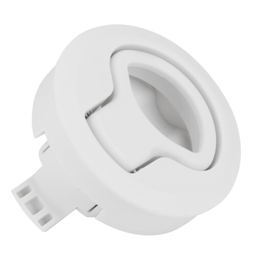 Trava de plástico resistente e durável para escotilha de encaixe embutido, estilo náutico, 4,5 cm (1,8 polegadas), resistente à água e à 1