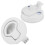 Trava de plástico resistente e durável para escotilha de encaixe embutido, estilo náutico, 4,5 cm (1,8 polegadas), resistente à água e à 8