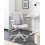 Beliani Office Chair CARLTON Fabric Grey 2
