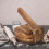 Wooden Dumpling Press Tool for Kitchen Use Sturdy and Light Brown 2 Pieces 1