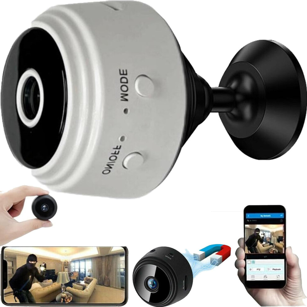 Orbicam Magnetic Mini Security Camera, Orbicam Security Camera, Compact And Discreet, Mini Wireless Wifi Camera 1080P Hd, High-Resolution Footage 9358459375288