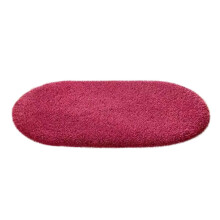 Ovaler, flauschiger, ultraweicher Teppich, 90 x 60 cm (35,4 x 23,6 Zoll), Plüsch-Zotteliger Teppich für Kinder/Studentenwohnheime,