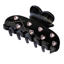 Hartvormige haarclip, schattige haarclip met klauw, leuke haaraccessoire voor vrouwen en meisjes.