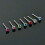 Stainless Steel Nose Studs 60 pcs 25G 1.8mm 4