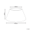 Beliani Christmas Tree Collar FLOCON Rattan Natural 47 cm 3