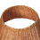Beliani Christmas Tree Collar FLOCON Rattan Natural 47 cm 8