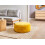 Beliani Pouffe YULLE Velvet Yellow 2