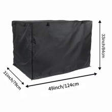 Oxford Cloth For dog Cage Cover for 24 to 48 Inch Crates with Openable Sides