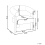 Beliani Armchair ILBRO Boucle Light Beige 3