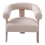 Beliani Armchair ILBRO Boucle Light Beige 5