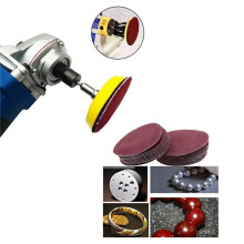 1 Inch 300 Pcs Sanding Discs Pad Kit Round Sandpaper Hook Loop Sander Backer