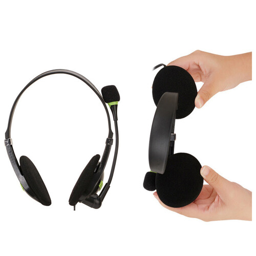 (PC) Wireless Office Headset with Breathable Ear Muff 1