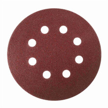 100 Stücke 5 Zoll 125 mm Runde Schleifpapier Acht Loch Scheibe Sand Bleche Körnung 40/60/80/120/240 Haken und Schlaufen Schleif Scheibe Polnisch