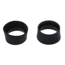 2pcs Soft Rubber Eyepiece Eye Shield 29-30mm Eye Guards Cups Eyepiece Covers For Binocular Microscope