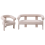 Beliani Living Room Set ILBRO Boucle Light Beige 3