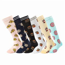 Compression Socks for Women Circulation Knee High 6 Pairs for Nurses, Running, Travel, Athletic，Christmas Day Gifts，S/M Style 6