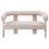Beliani Living Room Set ILBRO Boucle Light Beige 4