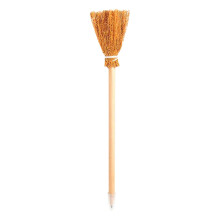 12 Pack Witch Brooms Pencils, Party Favors Set for Teens and Adults - Halloween Decor, Themed Events, Gift Bags