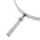 4Pcs Silver Stainless Steel Pipe Bracket Clamp for Chimney Ventilation 8