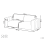 Beliani Modular Sofa 2 Seater KIVVIK Boucle Off-White 5