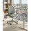 Beliani Office Chair AERI Light Grey 2