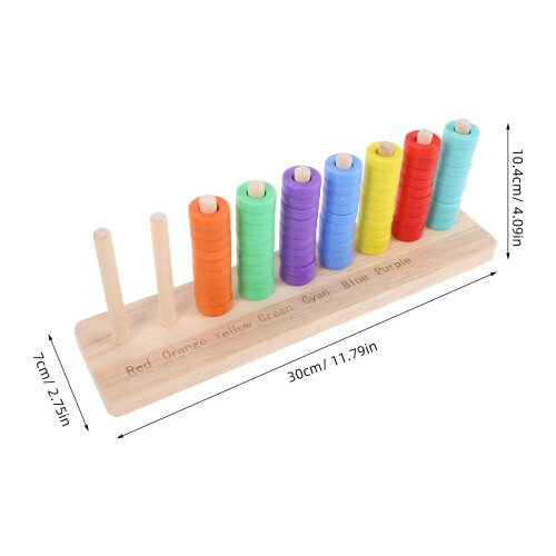 1Set Montessori Kleur Sorteer- En Telbord, Educatief 1