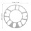 Wheel Shims Alloy 4 pcs 3 mm 7