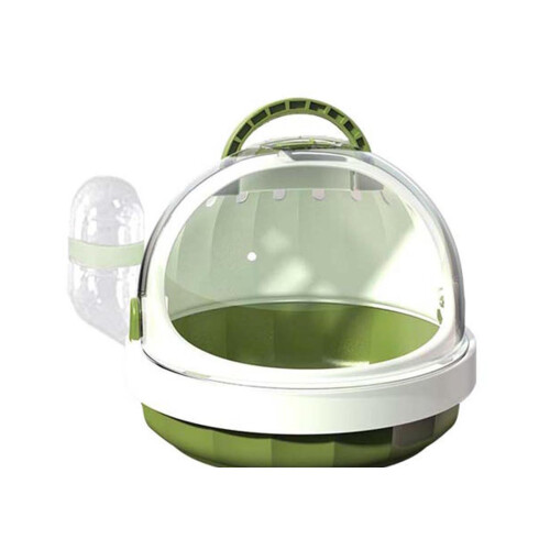 (Moss Green【Basic】) Hamster Cage with Water Bottle & Ventilation 2