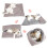 Winter Indoor Solid Color Pet Bed for Small Dogs and Cats 7