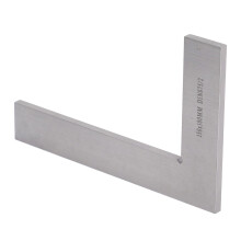 90 Degree Square Ruler 150x100mm Metal L-Shape