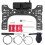 Flight Controller Compatible Compact Carbon Fiber Frame USB Chargeable Lightweight Drone Frame for DJI Phantom4with Folding Design and 1