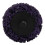 75 Peças 2 Polegadas 50mm Troca Rápida Tira Fácil e Discos Limpos Roxo para PreparaçãO de Superfície de RemoçãO de Ferrugem com 3 Suporte 5