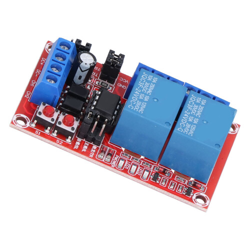 Module relais 2 canaux 24 V noir, 63,5  38,5  18,5 mm 2