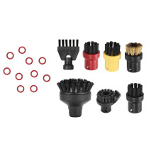 1 Set O-Ring Rubber Ring & 1 Set Round Brush Flat Brush Cleaning Brush