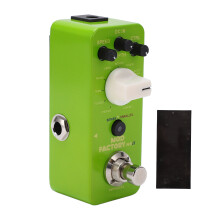 Analóg modulációs gitárpedál színpadi és stúdió használatra, 11 effekt, többek között Chorus Flange Phase Rotary, True Bypass,