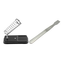 Stainless Steel Sealing Scraper Flat Scraper Sealing Tool & Soldering Iron Stand Holder S Afety Protect Base Station