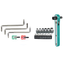 1 Set Vanadium Steel Wrench Driver Set Torx Screwdriver Set & 1 Set Z Shaped Screwdrivers Magnetic Slotted Phillips Set