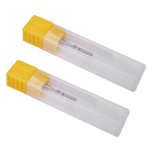 2X 2mm x 15mm Carbide Single Flute Spiral End Mill CNC Router Bit