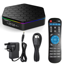 Télécommande de remplacement pour téléviseur Android, compatible avec les modèles Android. Télécommande écoénergétique pour lecteur
