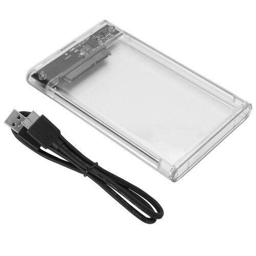 Θήκη σκληρού δίσκου 2,5 ιντσών με διασύνδεση USB3.0 σε SATA, εύκολη εγκατάσταση,