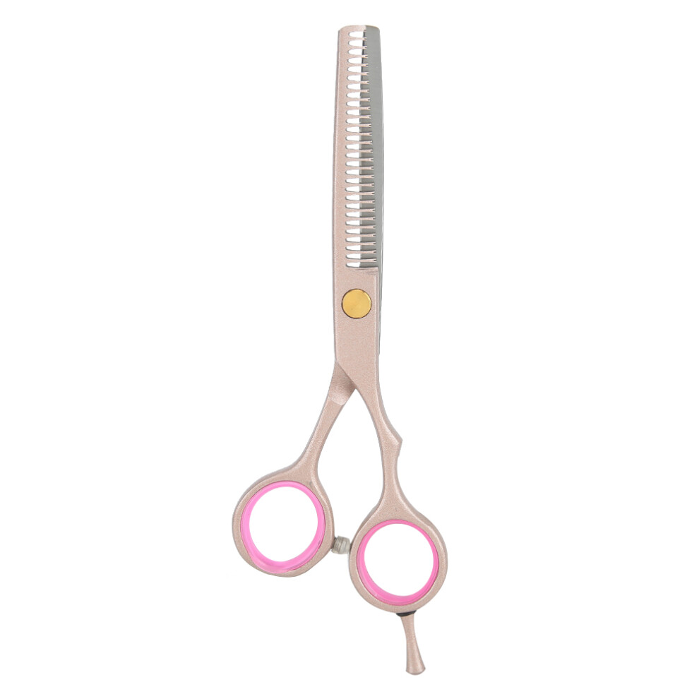 Texturizing Hair Scissors Stainless Steel Ergonomic Handle Offset Design Precision Hair Thinning Adjustable Screw Micro Serrated Teeth for