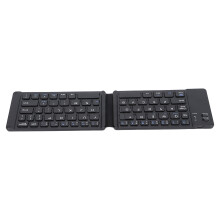 Mini-klappbares kabelloses Tastatur für Handy & Tablet, 67 Tasten, Schwarz