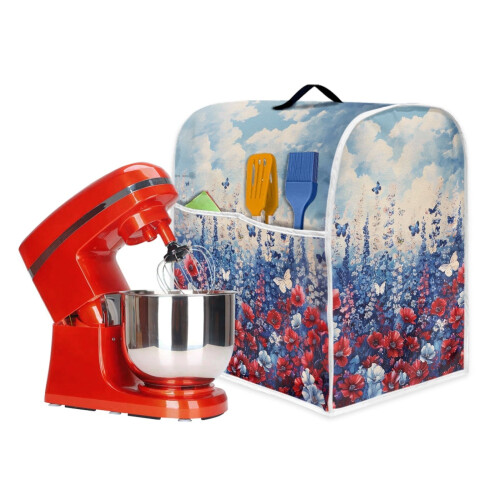 Polyester-Küchenmaschinenabdeckung mit Griff, 6-8 Qt Butterfly 1
