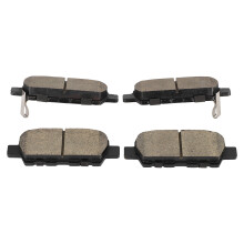Noise Reduction Brake Pads Ceramic Disc Heat Resistant Vibration Absorption Easy Installation Universal Fit Rear Front Replacement Kit