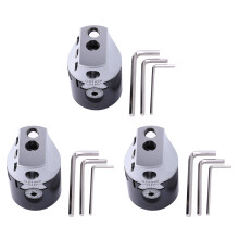 3pcs 2Inch 50mm F1 Type Boring 12mm Lathe Boring Bar Milling Holder for Mt2 Mt3 R8 Shank Milling Machine Tools